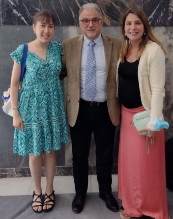 Dra. Anduaga, Dr. Bada y Dra. Paniagua