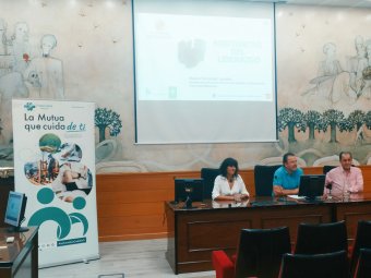 Imagen de un momento de la conferencia