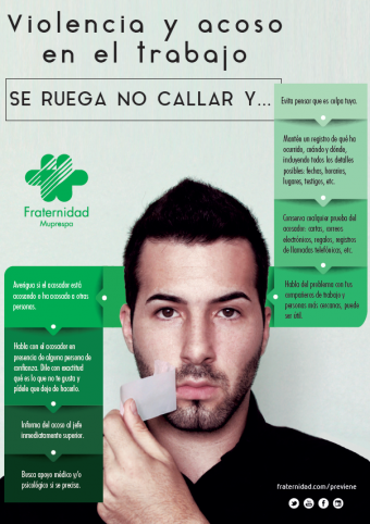 infografía violencia en el trabajo