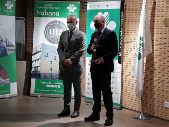 José Fabregat junto a Marco Ander