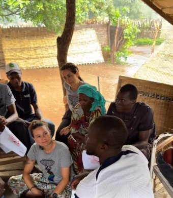 Los agentes de salud durante la formación