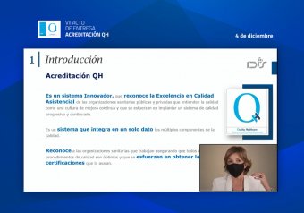 Marta Villanueva, directora xeral da Fundación IDIS, durante a súa intervención no acto