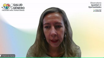 Patricia Sanz, vicepresidenta de Igualdad, Recursos Humanos y Cultura Institucional, e Inclusión Digital del Grupo Social ONCE