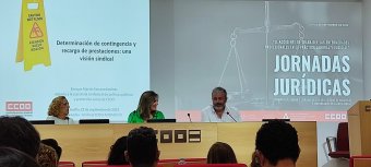 Marta Carabanchel de Fraternidad-Muprespa, presente en una jornada sobre el accidente de trabajo