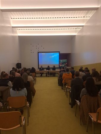 Salón de actos do Palacio de Congresos de Plasencia