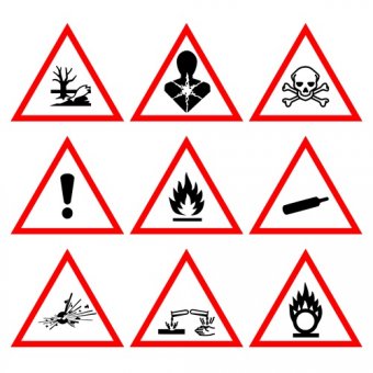 señales productos químicos