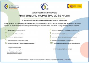 Diploma Carta de la Diversidad 2023