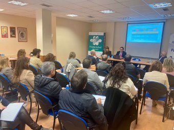 Fraternidad-Muprespa organizou a xornada en colaboración coa Asociación de Empresarios de Aranda e A Ribera