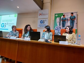 Mercé García, Marian Sbert, Alejandra Alonso de Castañeda y Eva Manzano