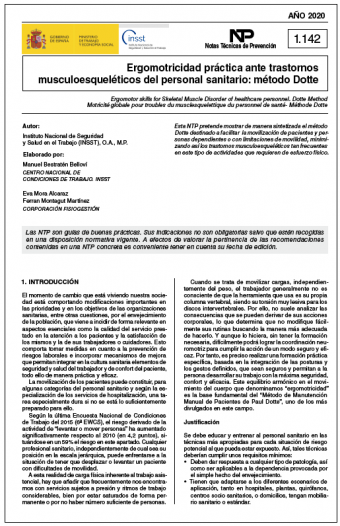 ntp 1142 método dotte