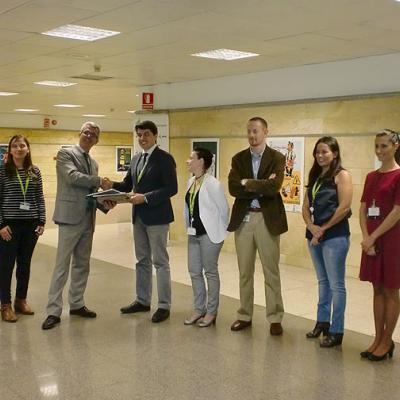 EXPOSICIÓN DE CARTELES DE PREVENCIÓN DE RIESGOS LABORALES DEL SIGLO XX. AEROPUERTO DE GRAN CANARIA