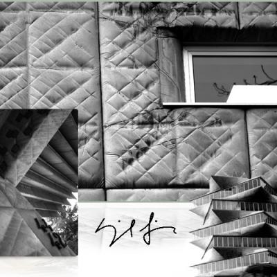 Detalle de la fachada del centro asistencial Madre de Dios