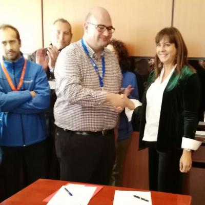 Fraternidad-Muprespa y Essilor España firman de un convenio de colaboración