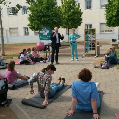 Taller de espalda impartido por Fraternidad-Muprespa en Puente Genil