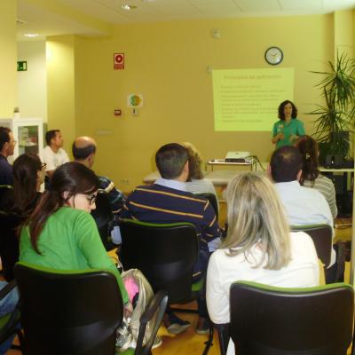 Aula virtual de Prevención y taller de escuela de espalda celebrado por Fraternidad-Muprespa en Jaén