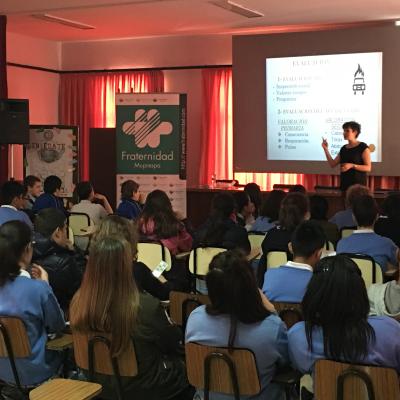 Fraternidad-Muprespa celebra en Cantabria una jornada de prevención en el Colegio la milagrosa