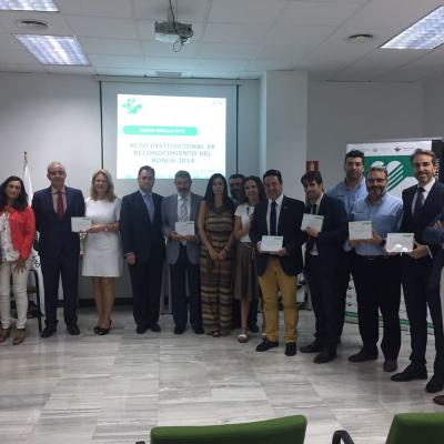 Fraternidad-Muprespa entrega a empresas mutualistas de Sevilla el incentivo Bonus 2014