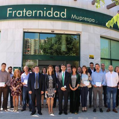 Fraternidad-Muprespa entrega el Bonus 2014 en la dirección provincial de Alicante