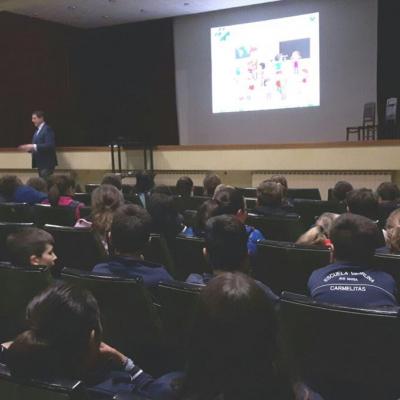 Fraternidad-Muprespa acerca la prevención a las escuelas de Valladolid