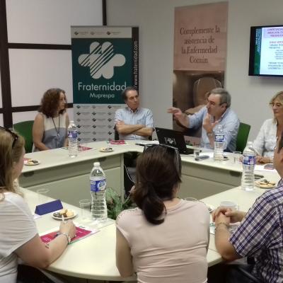 Fraternidad-Muprespa en Almería organiza un debate sobre PRL