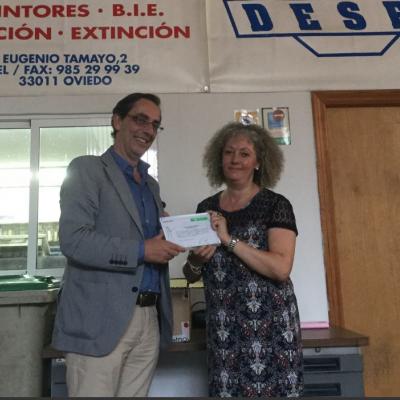 Fraternidad-Muprespa entrega a empresas de Oviedo los diplomas Bonus 2014