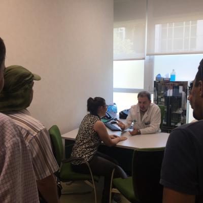 Los alumnos del Grupo ENVERA visitan las instalaciones de Fraternidad-Muprespa en Barajas