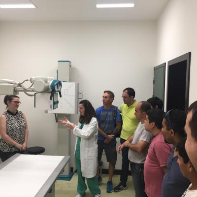 Los alumnos del Grupo ENVERA visitan las instalaciones de Fraternidad-Muprespa en Barajas