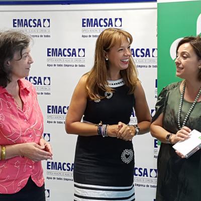 Fraternidad-Muprespa entrega en Córdoba el diploma Bonus 2014 a la empresa EMACSA