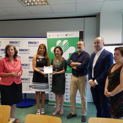 Fraternidad-Muprespa entrega en Córdoba el diploma Bonus 2014 a la empresa EMACSA