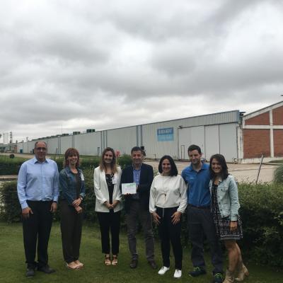 Entrega Bonus de Burgos a Industrias del Ubierna