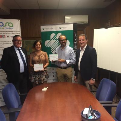 Fraternidad-Muprespa entrega en Huelva los diplomas Bonus 2014