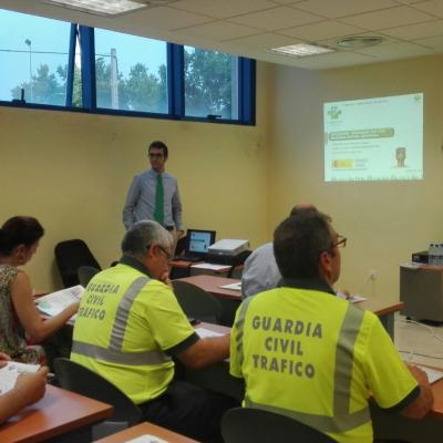 Fraternidad-Muprespa presenta en la DGT de Ciudad Real su equipo de Realidad Virtual