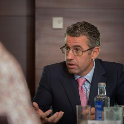 Pedro Serrera en la jornada de Babel