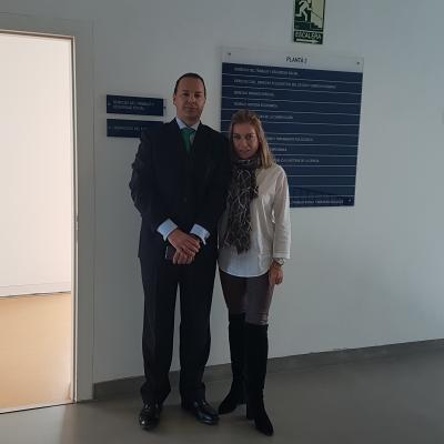 Andres Ruiz y Marina Fernandez