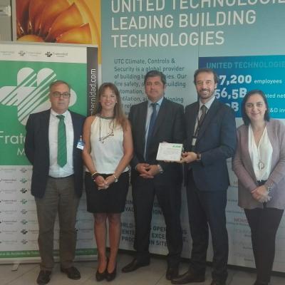 Entrega del reconocimiento Bonus a la empresa CIATESA