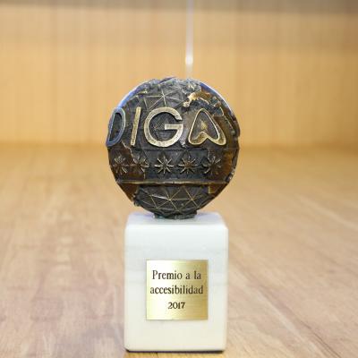 La accesibilidad en los centros asistenciales de Fraternidad-Muprespa le otorga el Premio DIGA 2017
