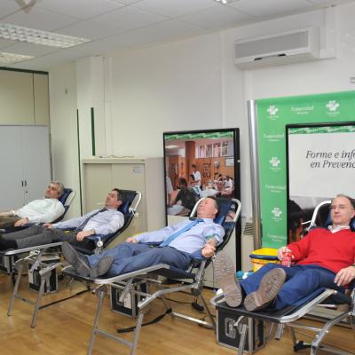Fraternidad-Muprespa, centro de donación de sangre por cuarto año consecutivo