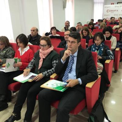 Vista general de los asistentes jornada Leon