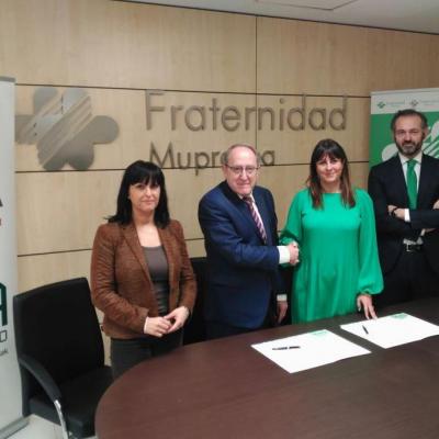 AVA-ATA Euskadi y el Colegio de Graduados Sociales de Álava firman un convenio con Fraternidad-Muprespa