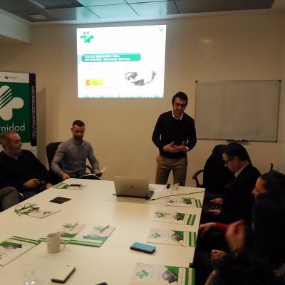 Taller con Realidad Virtual Inmersiva realizado en Castellón