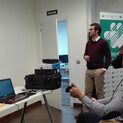 Taller con Realidad Virtual Inmersiva realizado en Castellón