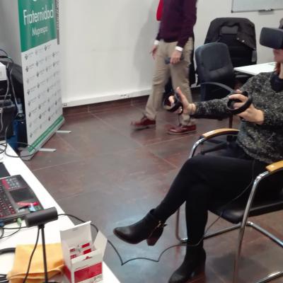 Taller con Realidad Virtual Inmersiva realizado en Castellón