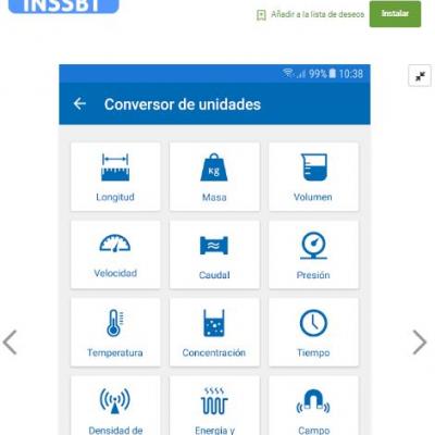 Conversor de unidades y Formulario Higiene Industrial