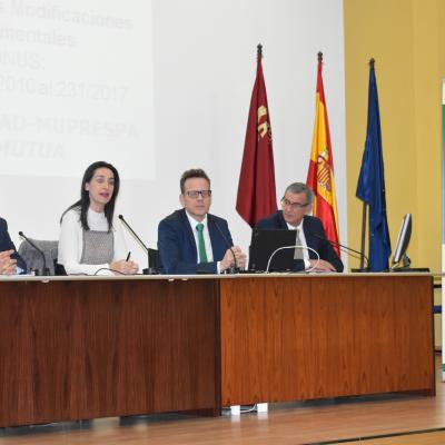 Jornada Fraternidad-Muprespa con el Instituto de Seguridad y Salud Laboral de la Región de Murcia
