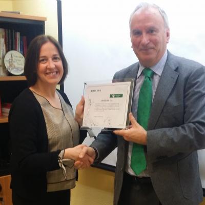 Entrega Bonus empresa de Fraternidad-Muprespa en Granada