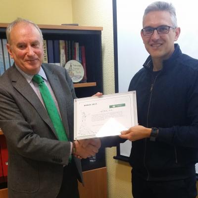 Entrega Bonus empresa de Fraternidad-Muprespa en Granada