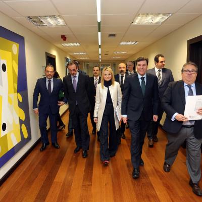 Firma de convenio Fraternidad-Muprespa, otras mutuas y Consejeria de Castilla y León