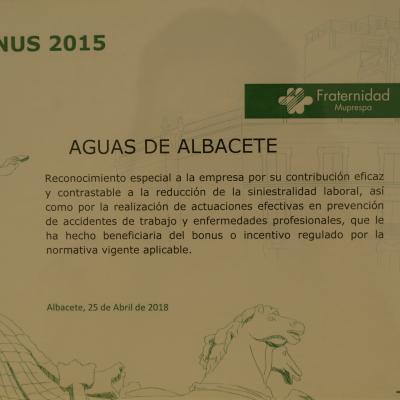 diploma Aguas de Albacete