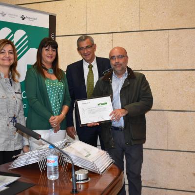 Entrega diploma Bonus a las empresas de Murcia_Fraternidad-Muprespa