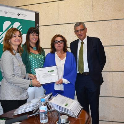 Entrega diploma Bonus a las empresas de Murcia_Fraternidad-Muprespa
